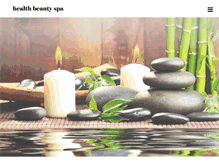 Tablet Screenshot of classybeautyspa.com